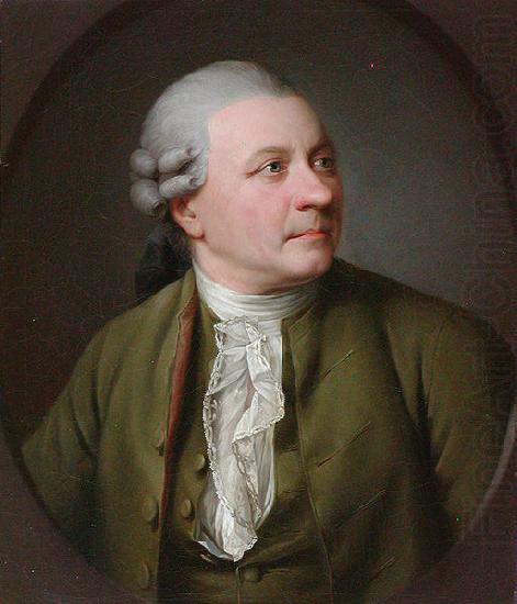Jens Juel Portrait of Friedrich Gottlieb Klopstock (1724-1803), German poet oil painting picture